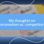 My thoughts on Forumotion vs. competitors